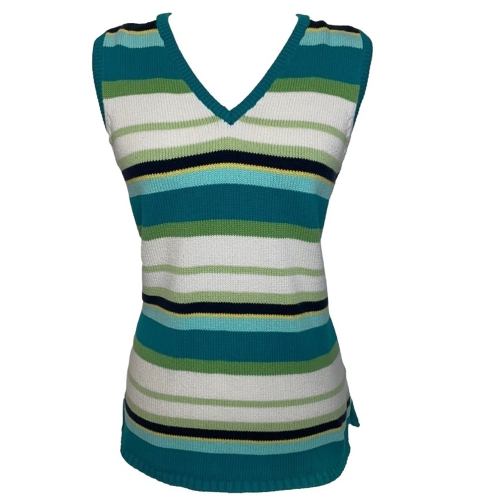 Denver Hayes Cotton Knitted Sleeveless Vest